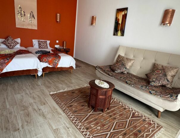 Suite Sahara – Chambre chaleureuse et confortable dans notre maison d’hôte à Djerba