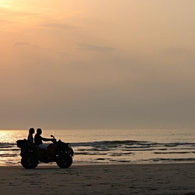quad, eve, beach, sunset, ride, nature, mood, sea, water, vacations, evening atmosphere, silhouette, relax, netherlands, fun, sports, leisure time, motorcycle, beach travel, recreational sports, athletic, quad, quad, quad, quad, quad